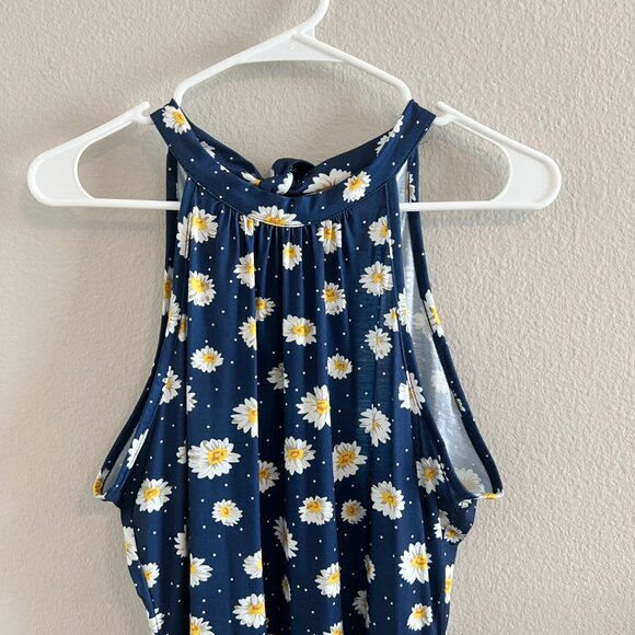 Ouges Halter Neck Floral Summer Casual Sundress - Sz L (NWT) - Picture 2 of 5